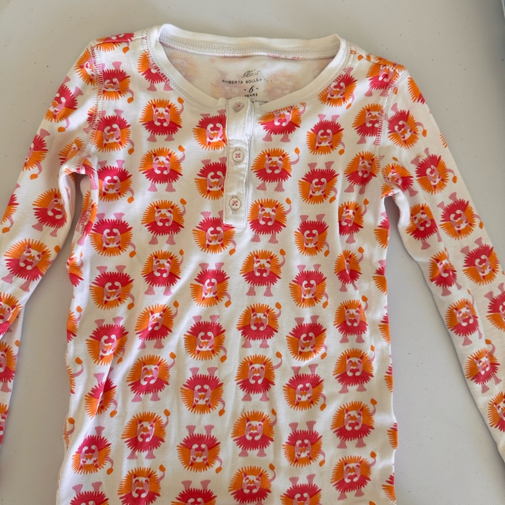 Colorful Heart Pattern Pajama Set - Picture 5 of 5